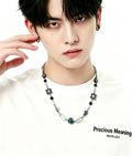 Exclusive, Niche Necklace for Men and Women: Trendy, High-End Men's Necklace—A Versatile Collarbone-Length Accessory
